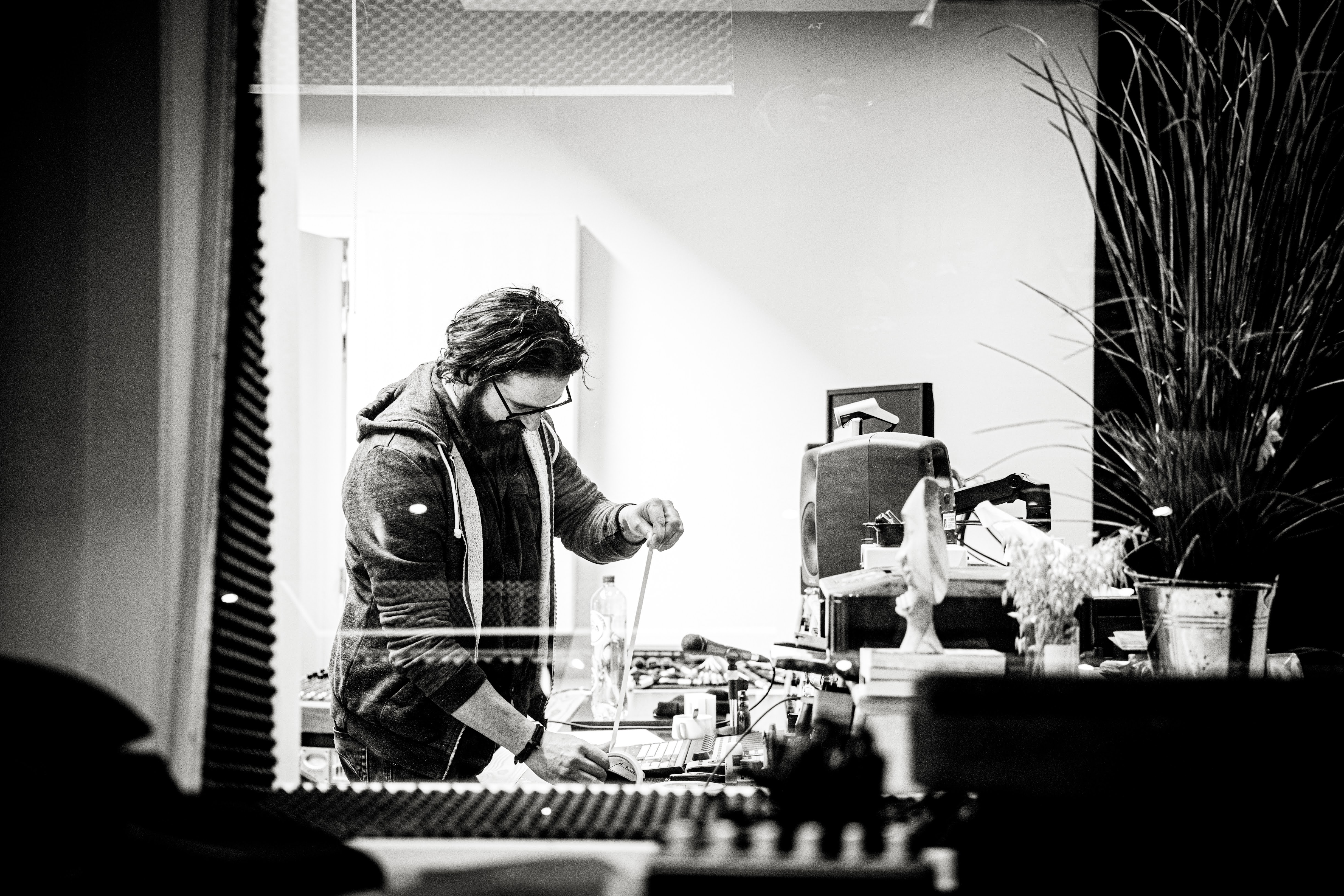 SONS recording session